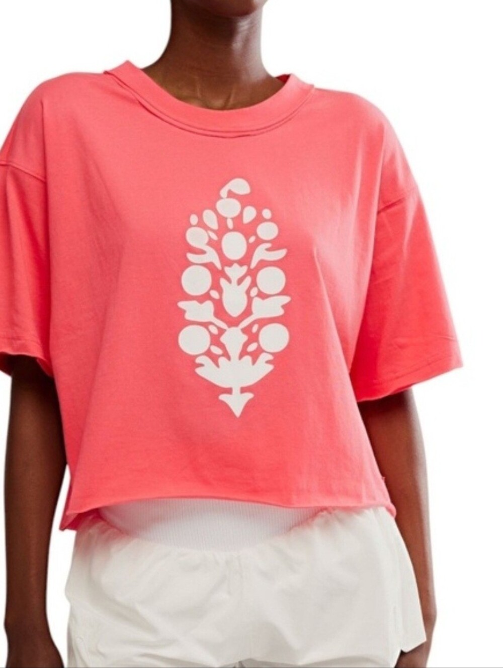 FP Movement Inspire Logo Tee ~ Hibiscus ~ Large